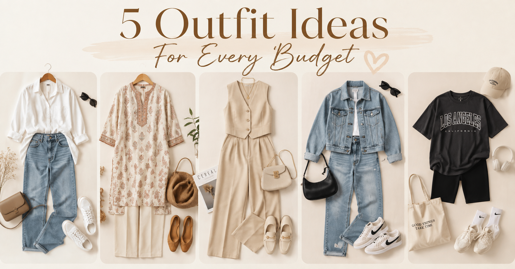 5 Outfit Ideas That Work for Every Budget